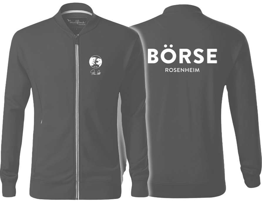 Zip-Sweatshirt „BÖRSE Rosenheim“
