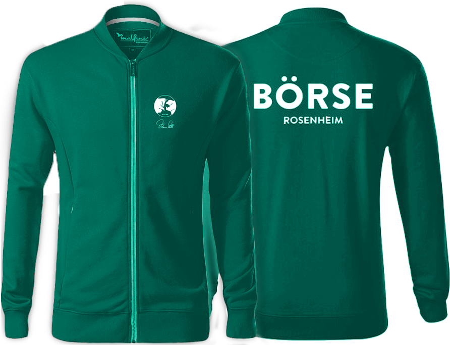 Zip-Sweatshirt „BÖRSE Rosenheim“