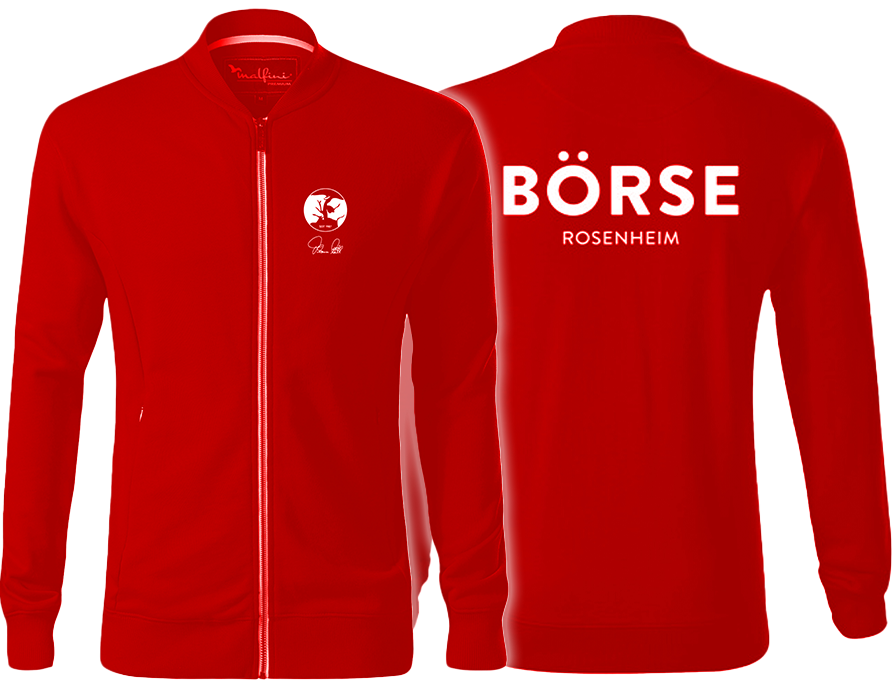 Zip-Sweatshirt „BÖRSE Rosenheim“