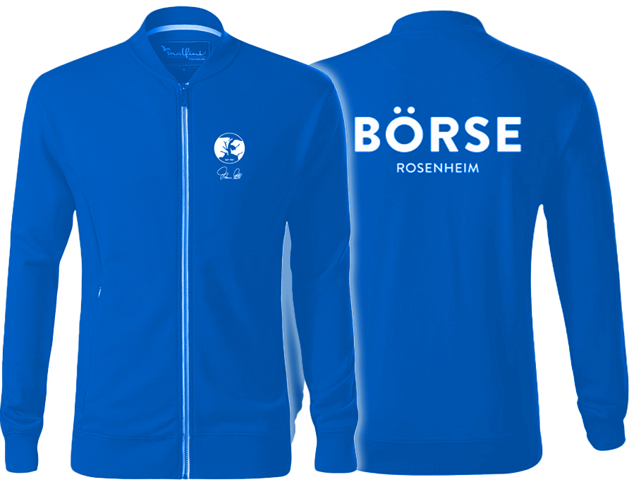 Zip-Sweatshirt „BÖRSE Rosenheim“