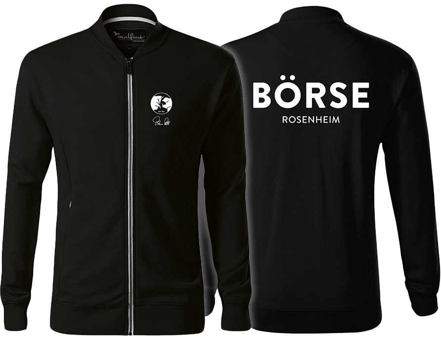 Zip-Sweatshirt „BÖRSE Rosenheim“
